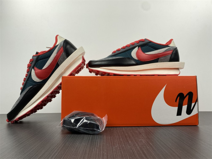 sacai x Undercover x LDWaffle ‘Midnight Spruce University Red’ DJ4877-300