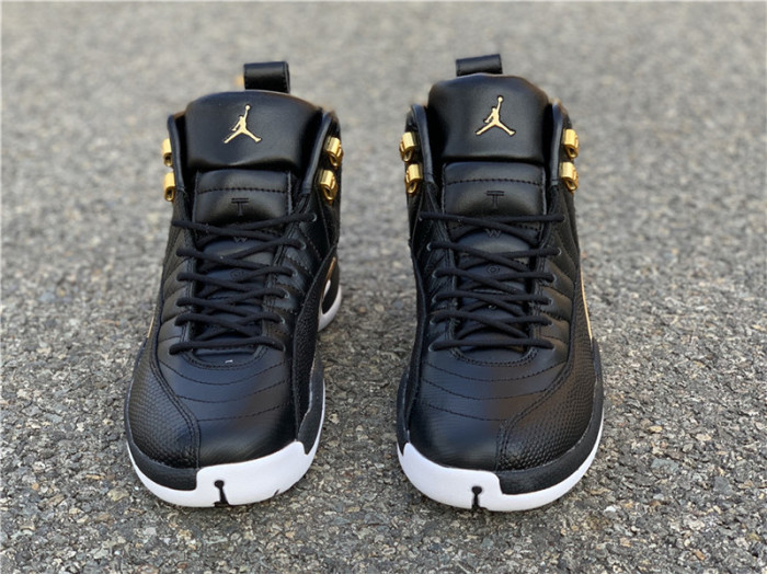 Air Jordan 12 Retro ‘Reptile’ Black/Metallic Gold-White AO6068-007