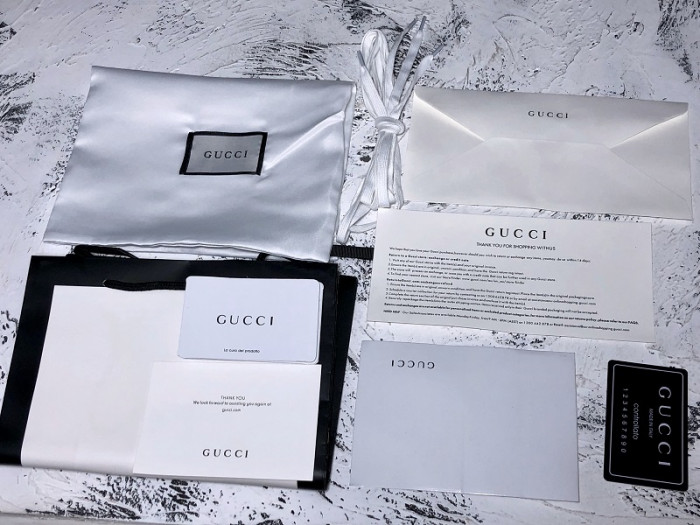 GUCC Ace Leather Sneaker ‎456230 02JP0 9064