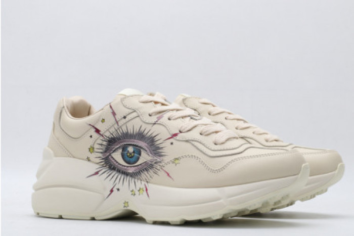 GUCC RHYTON LEATHER SNEAKER