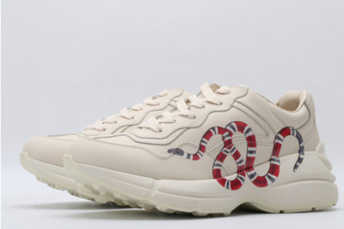 GUCC RHYTON LEATHER SNEAKER